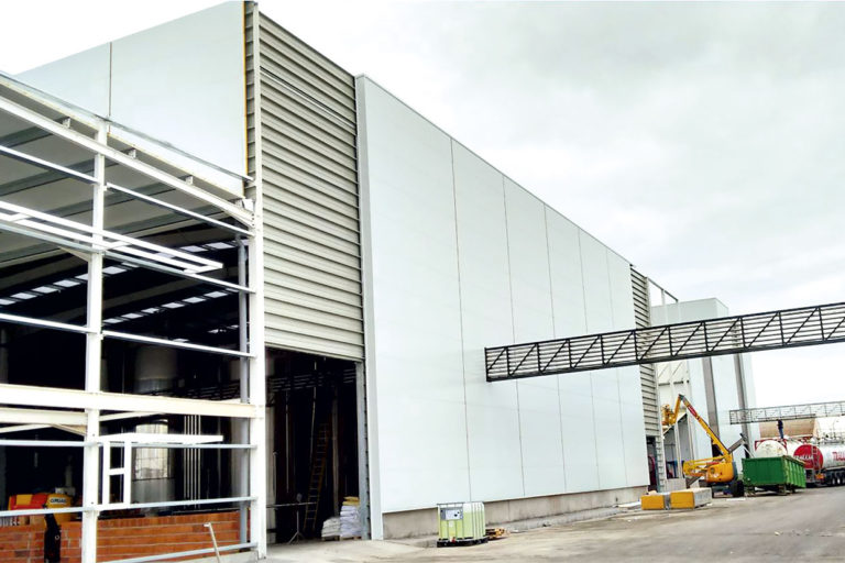 Soluciones en cerramientos para proyectos industriales