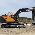 excavadora de orugas Hyundai