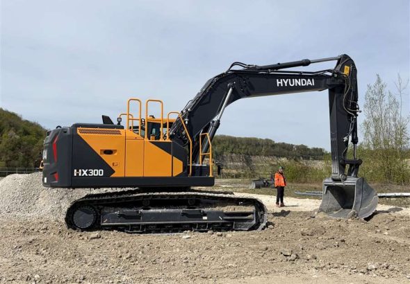 excavadora de orugas Hyundai