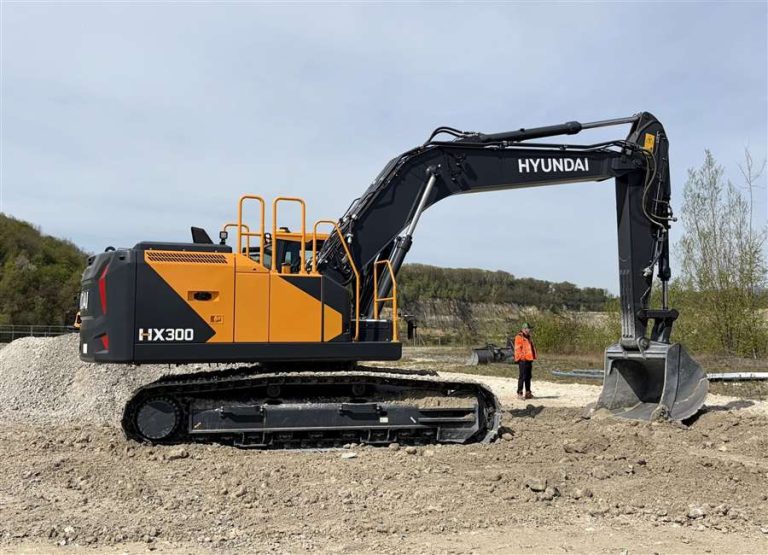excavadora de orugas Hyundai