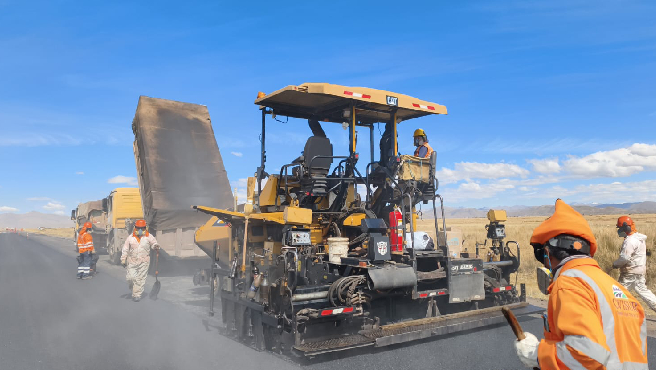 mantenimiento de carretera