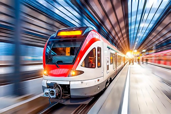 línea del tren