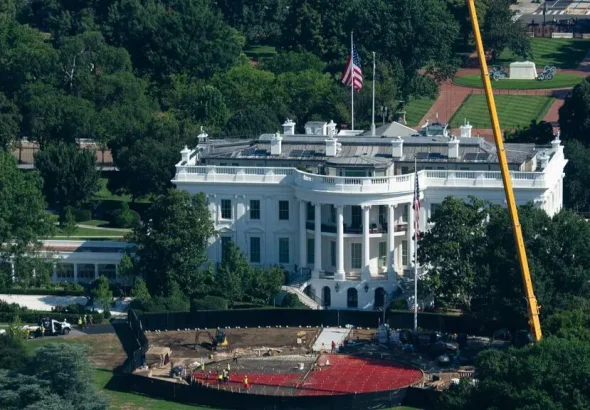 El programa de construcción de la Casa Blanca podría superar los 900 millones de dólares
