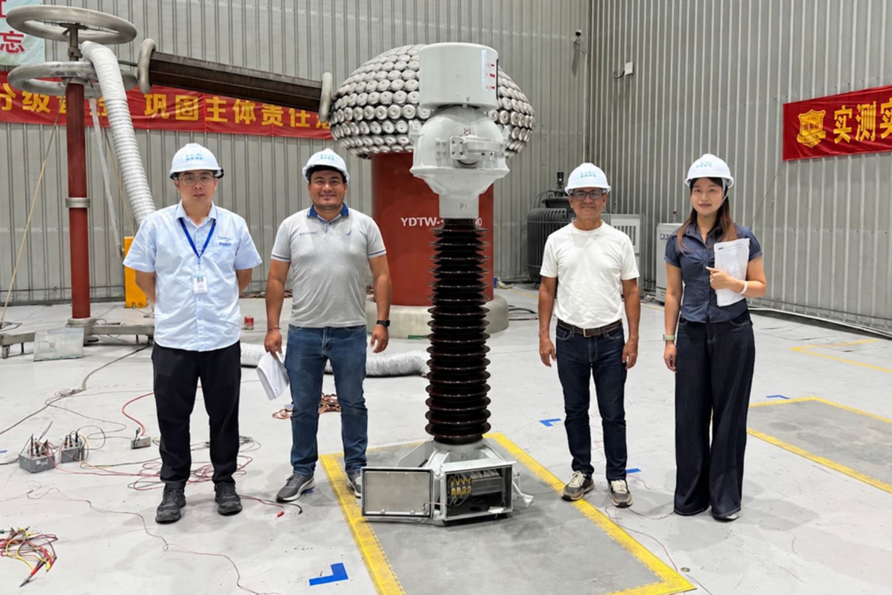 Electro Oriente supervisa en China equipos para subestaciones de Picota y Moyobamba
