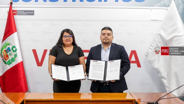 La Libertad Ministerio de Vivienda gestionará más de 9 millones de soles para mejorar pistas y veredas en el centro poblado Verdun