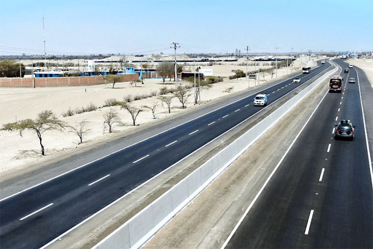 MTC impulsa tres obras en la Panamericana Sur para reforzar la seguridad vial y mejorar la