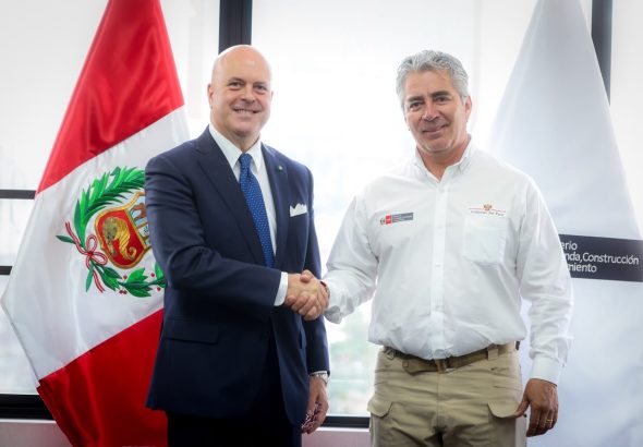 Perú e Italia fortalecen cooperación para impulsar proyectos de agua y saneamiento