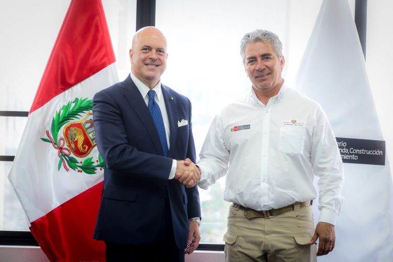 Perú e Italia fortalecen cooperación para impulsar proyectos de agua y saneamiento
