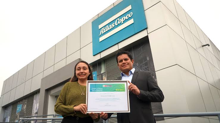 Atlas Copco obtiene la Cuarta Estrella de la Huella de Carbono Perú, el máximo reconocimiento en sostenibilidad otorgado por el MINAM