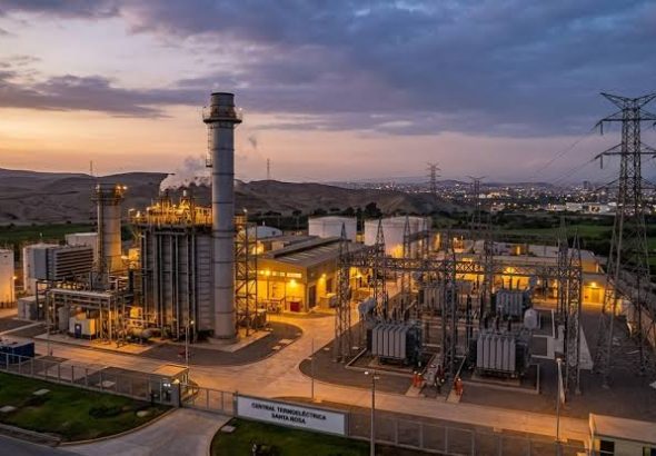 INEI subsector electricidad creció 6.86% por mayor generación de energía termoeléctrica