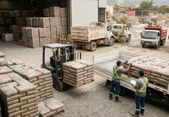 La comercialización de cemento gris creció 10,4% en un año y sumó cerca de 0,77 millones de toneladas adicionales
