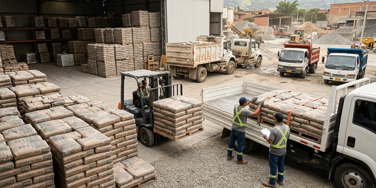 La comercialización de cemento gris creció 10,4% en un año y sumó cerca de 0,77 millones de toneladas adicionales