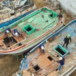 Paita FEMA logra destrucción de ocho embarcaciones que iban a ser utilizadas en pesca ilegal